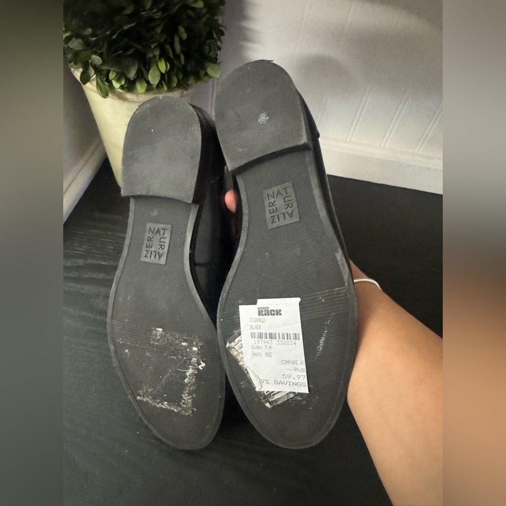 Women's Naturalizer Black Loafers - Picture 7 of 13